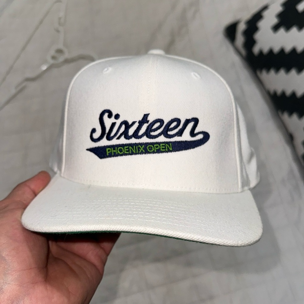 Hole 16 WMPO White SnapBack